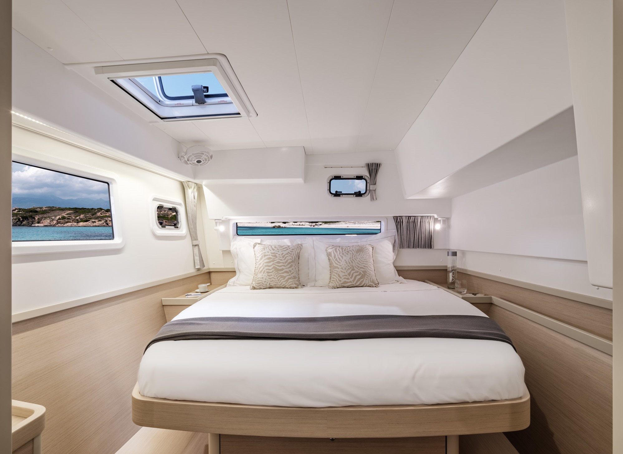 Confort à bord d’un catamaran VOGFLEET